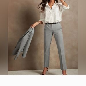 Banana Republic "Ryan" Gray Women's Straight Leg Pants NWT